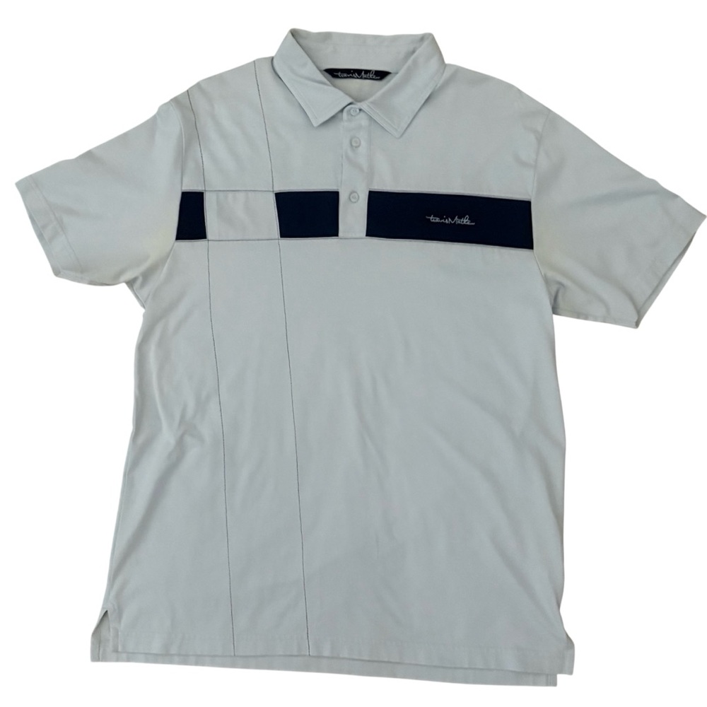 Travis Matthew Men’s Light Blue Short Sleeve Golf Polo Size Large